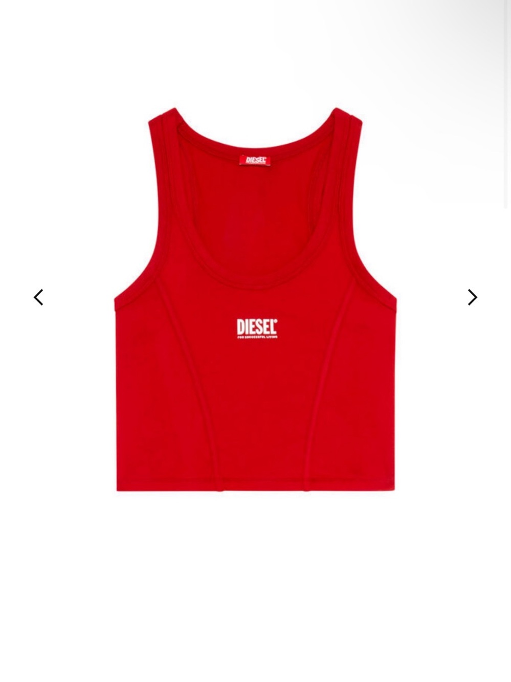 Diesel Cropped Tank Top